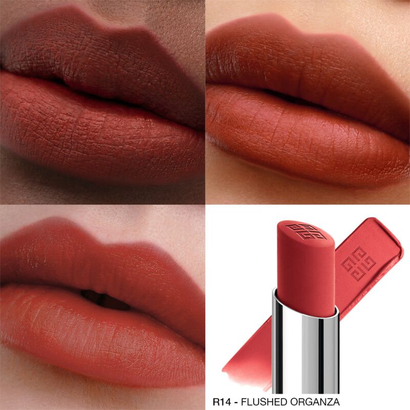 givenchy le rouge velvet matte longlasting and plumping