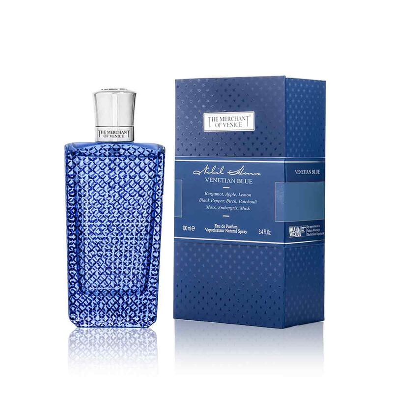 the merchant of venice venetian blue blu eau eau de parfum 100ml