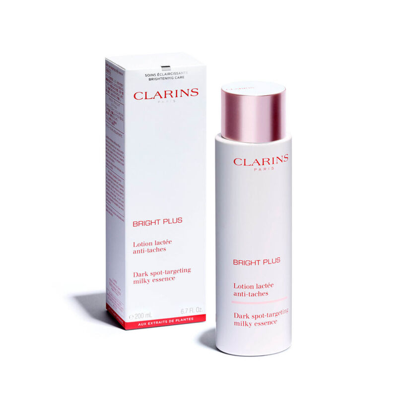 clarins bright plus dark spottargeting milky essence