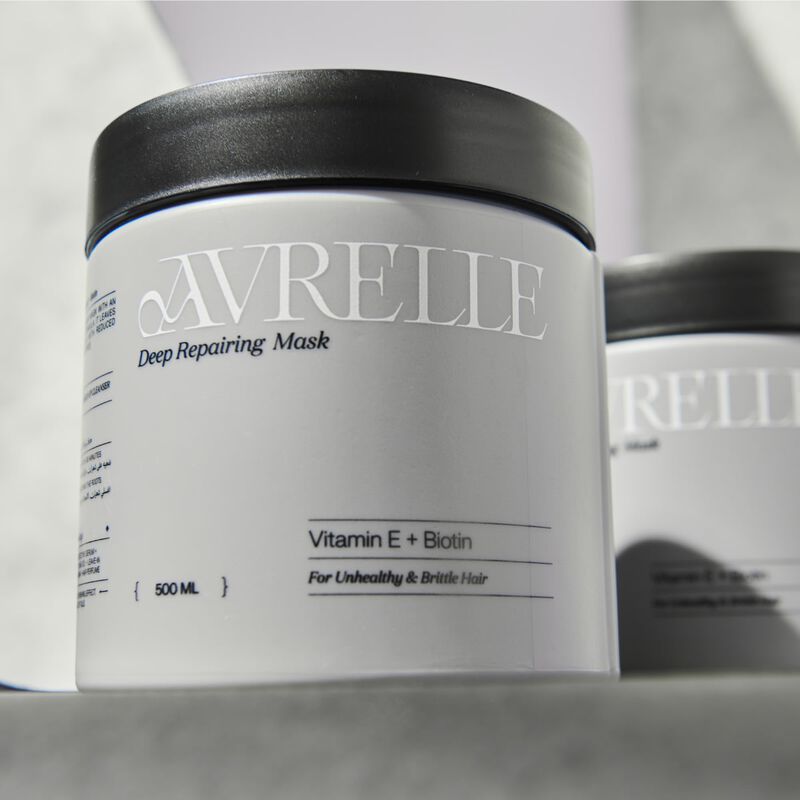 avrelle vitamin e oil + biotin hair mask