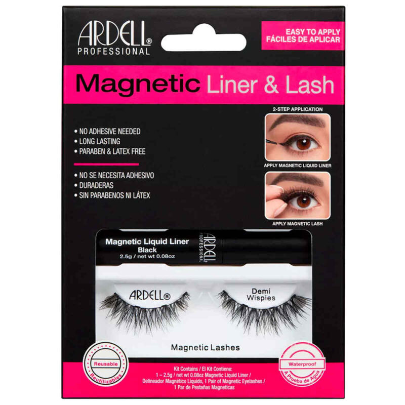 ardell magnetic liquid liner and lashes kit demi wispies