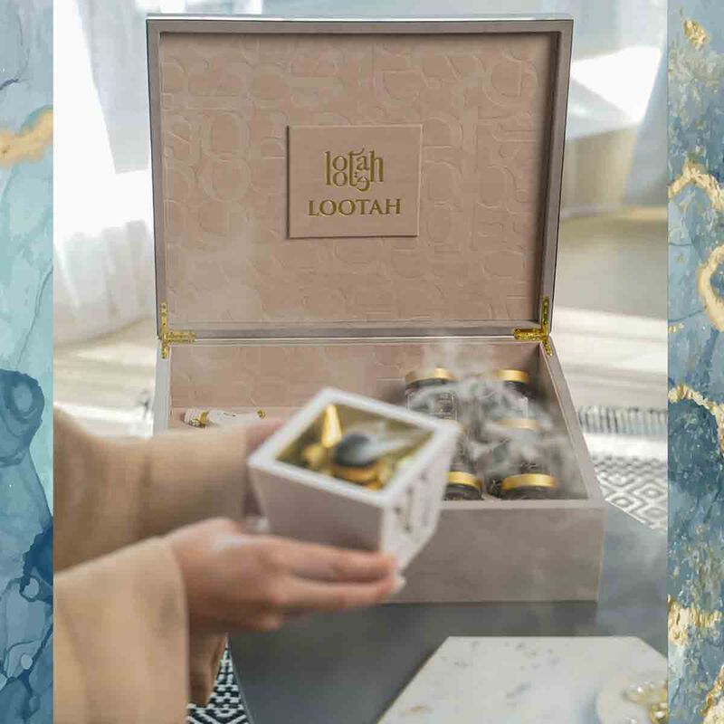 lootah velvet incense set