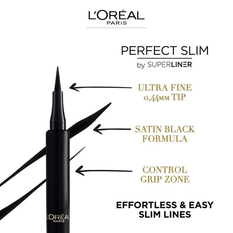 l'oreal paris perfect slim liquid eyeliner 01