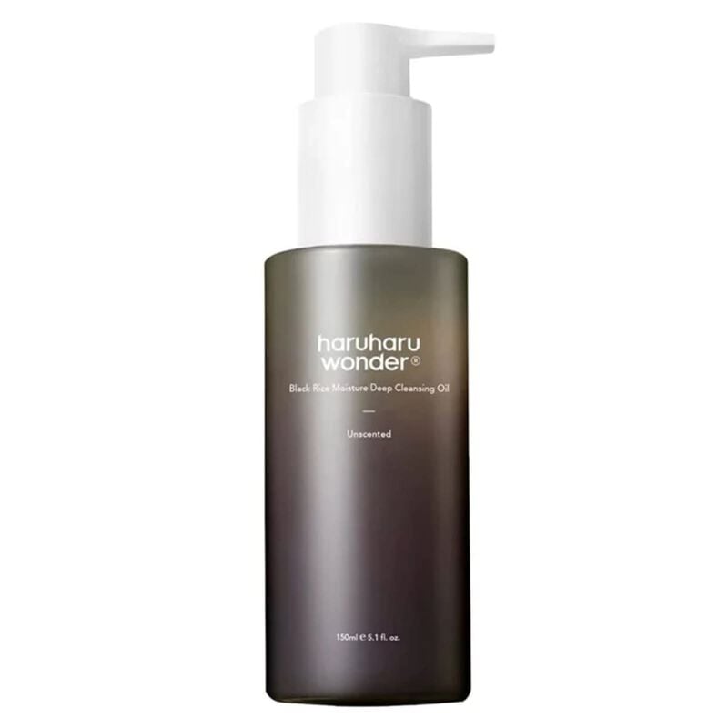haruharu wonder black rice moisture deep cleansing oil