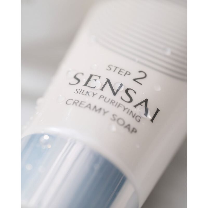 sensai silky purifying creamy soap