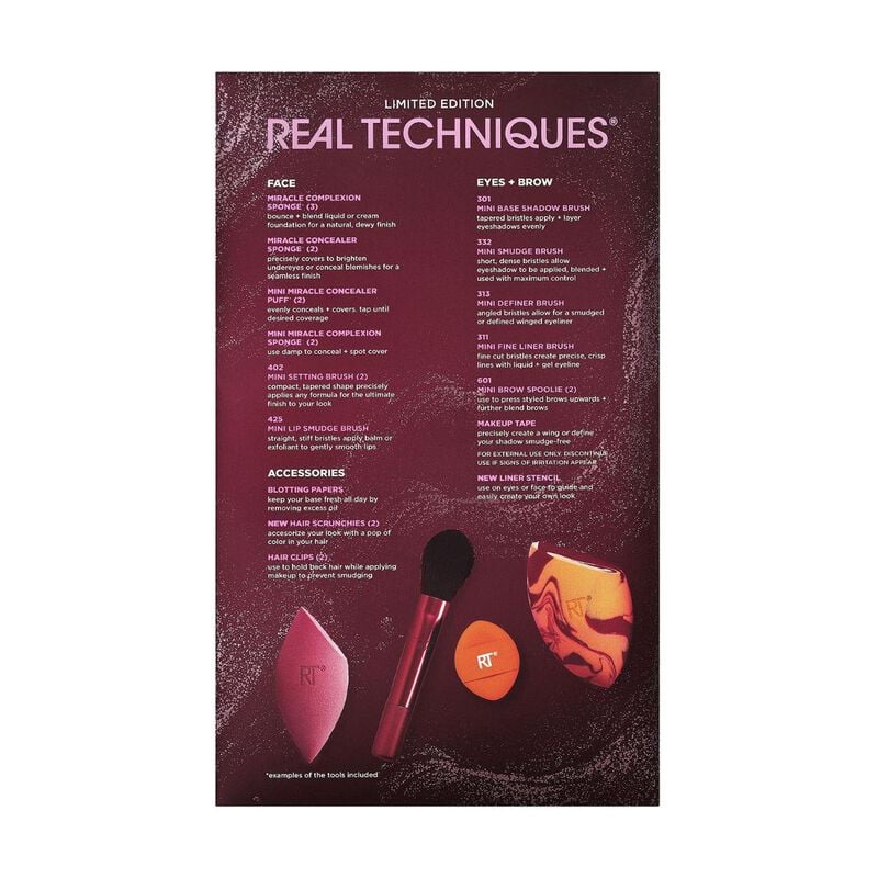 real techniques 25 days of beauty advent