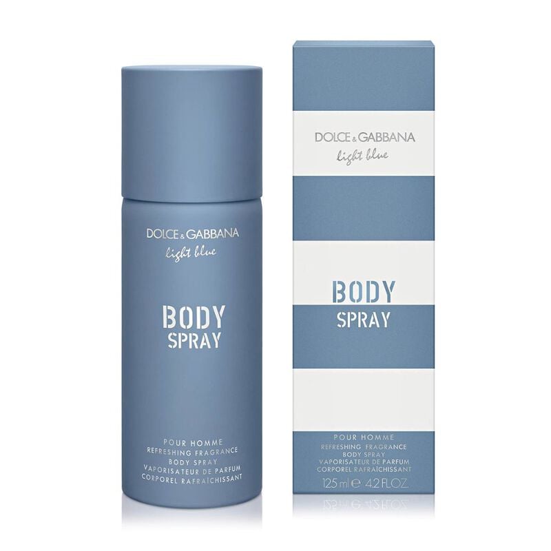 dolce & gabbana light blue body spray 125ml