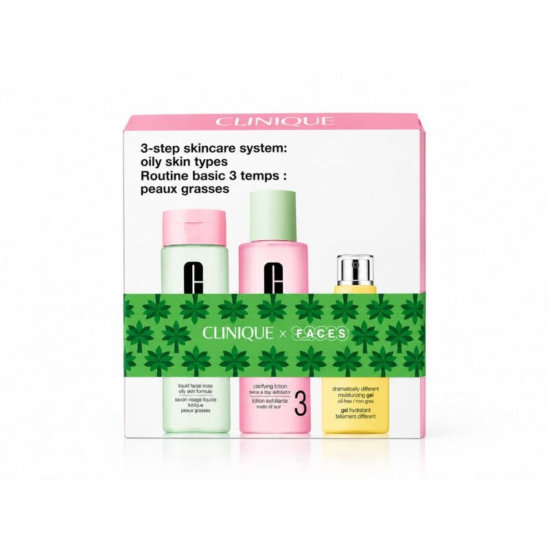clinique 3step skincare system: oily skin types