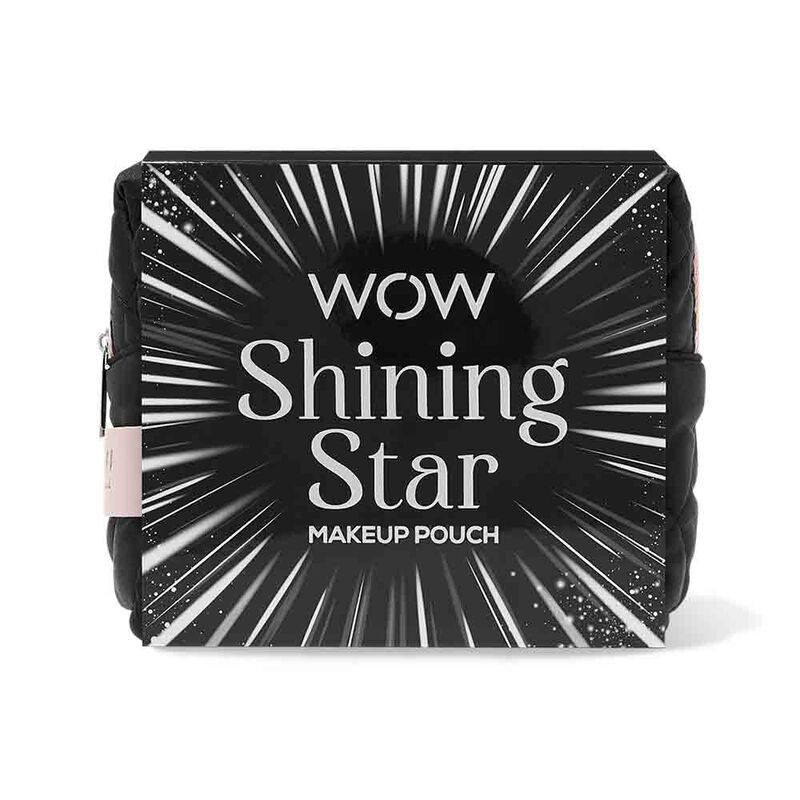 wow beauty shining star  makeup pouch
