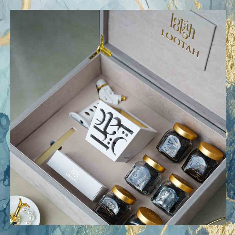 lootah velvet incense set