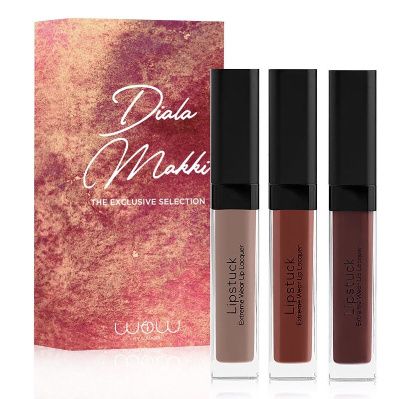 wow beauty diala makki  lipstuck kit