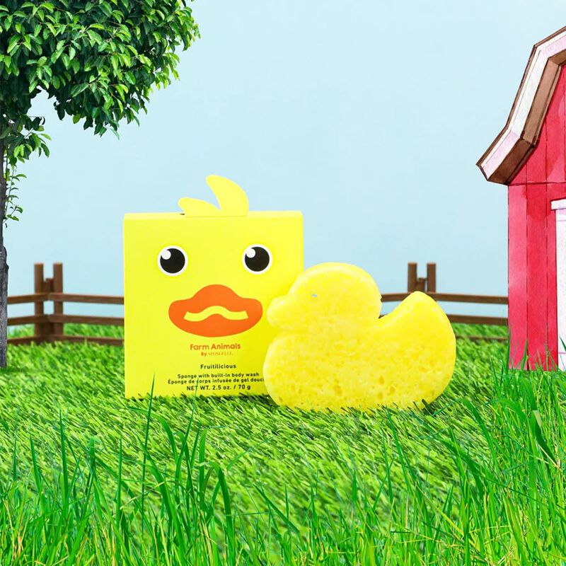 spongelle danny duck body wash infused buffer (multi use)