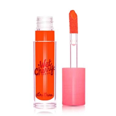 Wet Cherry Lip Gloss faces wet cherry lip gloss