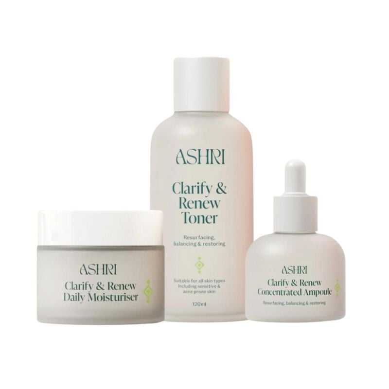ashri skin clarify & renew trio
