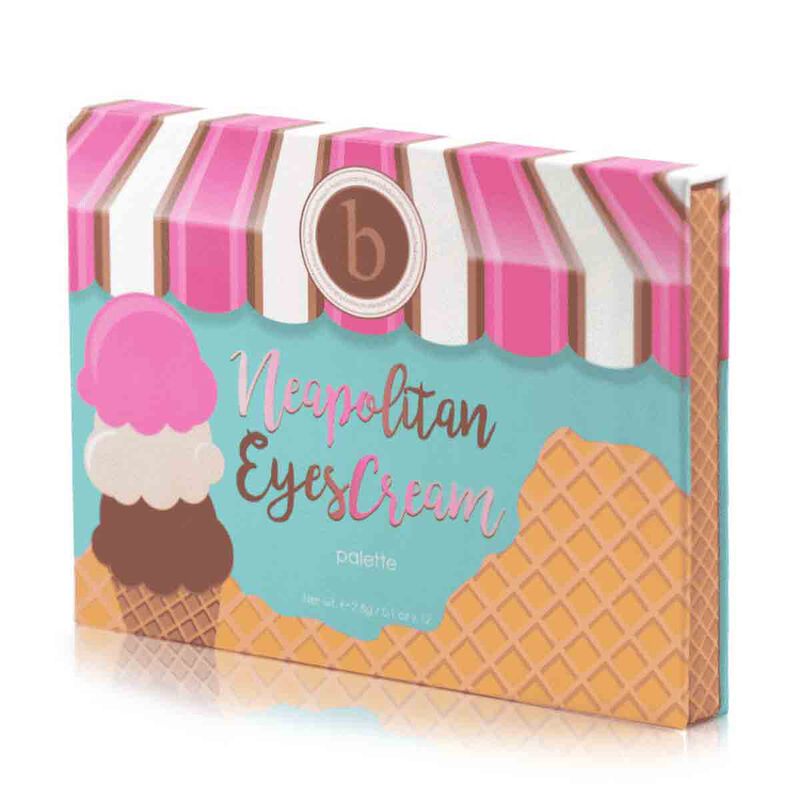 beauty bakerie eyeshadow neapolitan eyescream palette