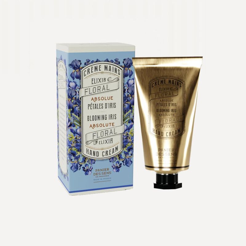 panier des sens absolute blooming iris hand cream
