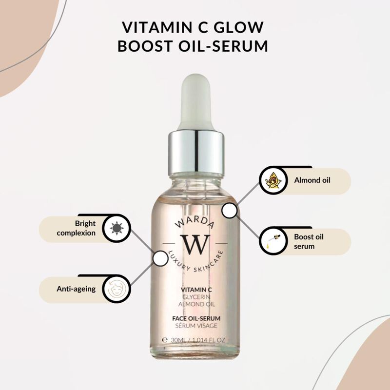 erthskin london vitamin c glow boost oil serum