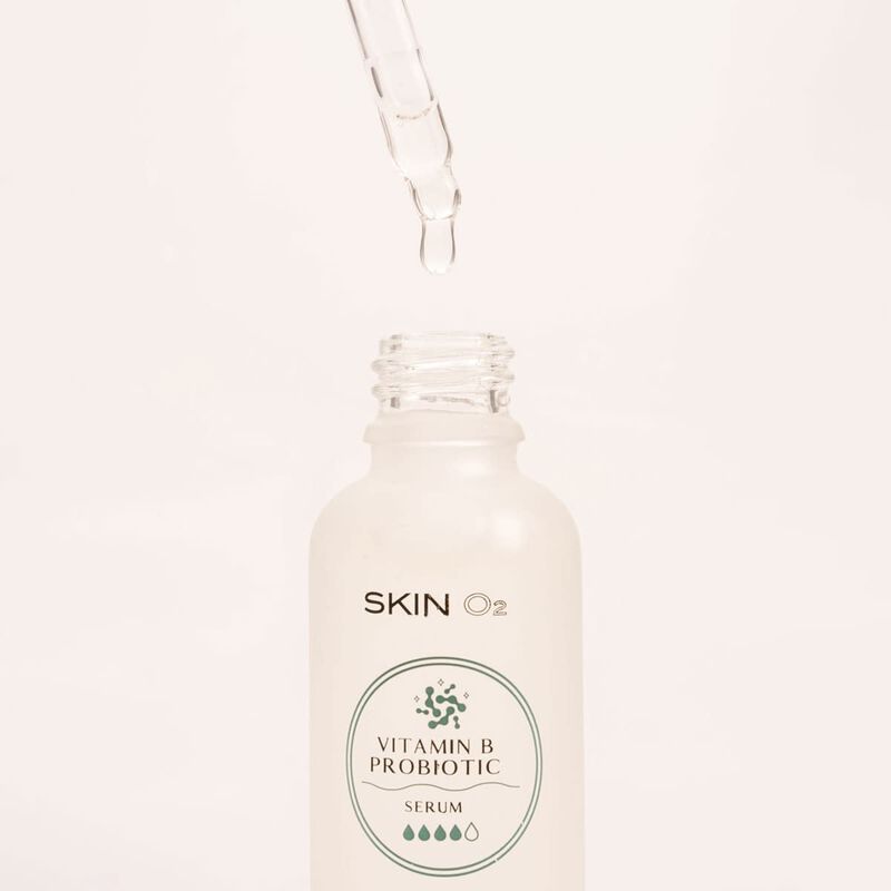 skin o2 vitamin b + probiotic