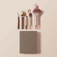 New Nudes 2.0 On-The-Glow Mini Brush Kit + Mirrored Compact, 6 Piece Set faces new nudes 2 0 on the glow mini brush kit mirrored compact 6 piece set
