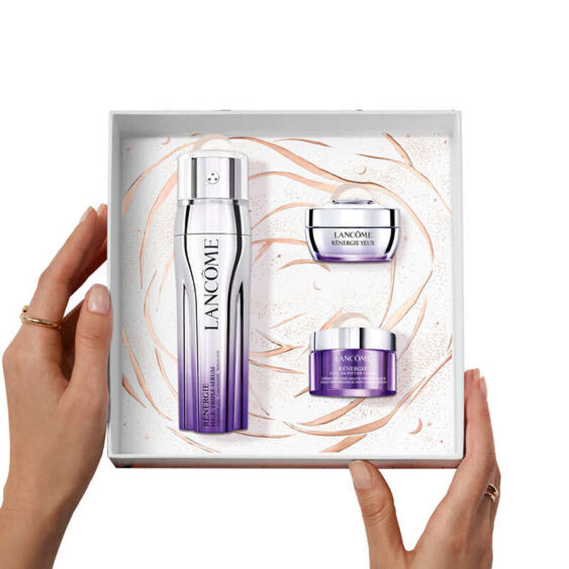 لانكوم مجموعة رينيرجي الثلاثية للسيرم وكريم العين