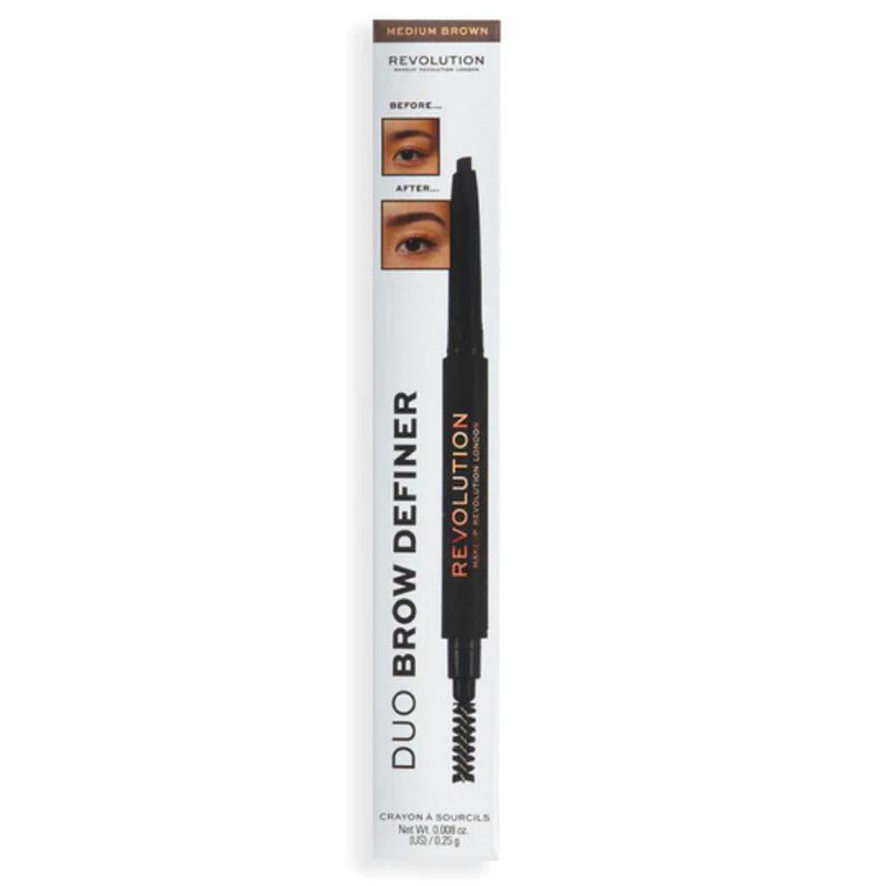 revolution duo brow definer pencil