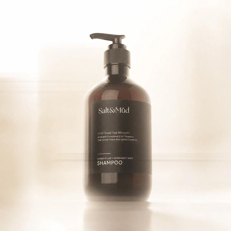 salt & mud hair shampoo with dead sea minerals