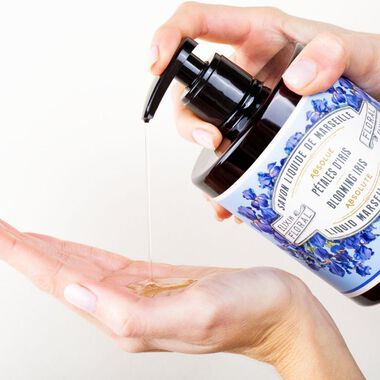 faces absolute blooming iris liquid marseille soap