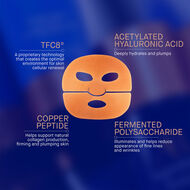 The Hydrogel Face Mask faces the hydrogel face mask