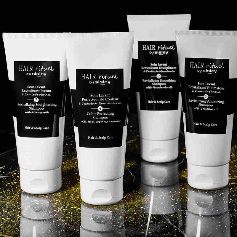 sisley straightening shampoo with moringa oil