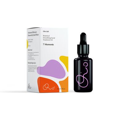 faces botanical smoothing facial oil