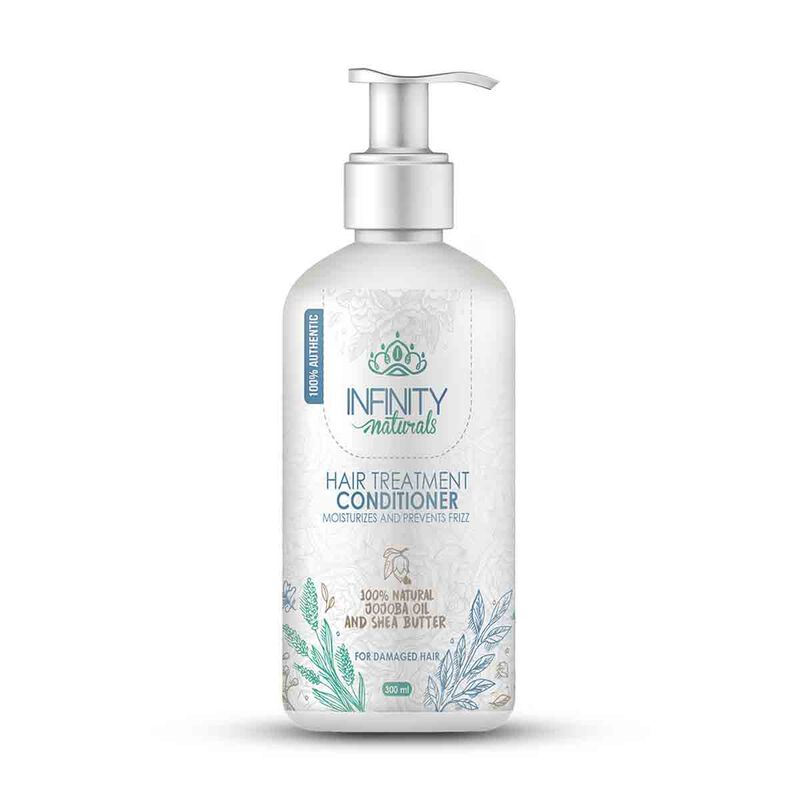 infinity natural infinity naturals hair treatment conditioner 100% natural jojoba oil & shea butter