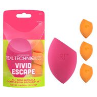 Vivid Escape XL + Mini Miracle Complexion Sponge Kit faces vivid escape xl mini miracle complexion sponge kit