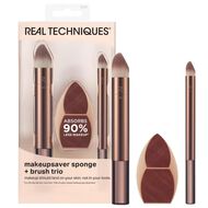 faces makeupsaver sponge   brush trio