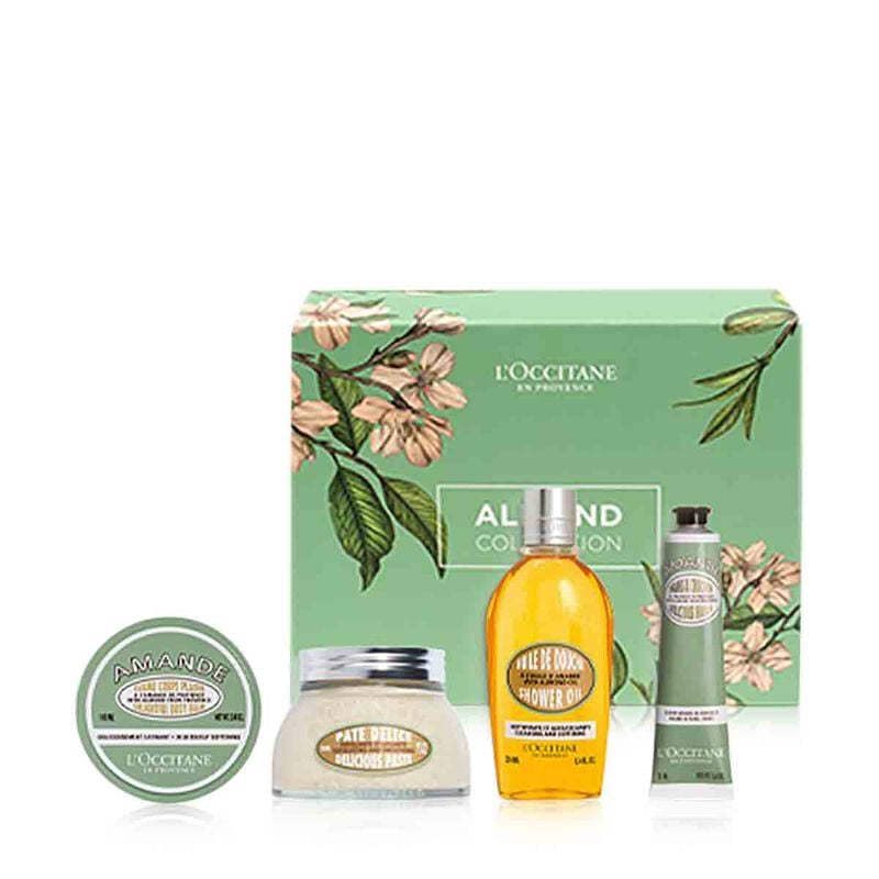 لوكسيتان مجموعة هدايا اللوز المقشرة للجسم