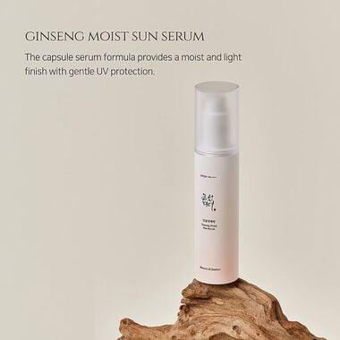 faces ginseng moist sun serum