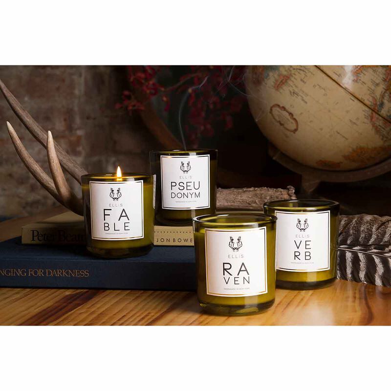 ellis brooklyn raven terrific scented candle 185g