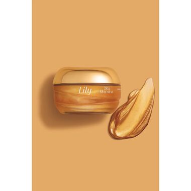 faces lily shimmering body gel