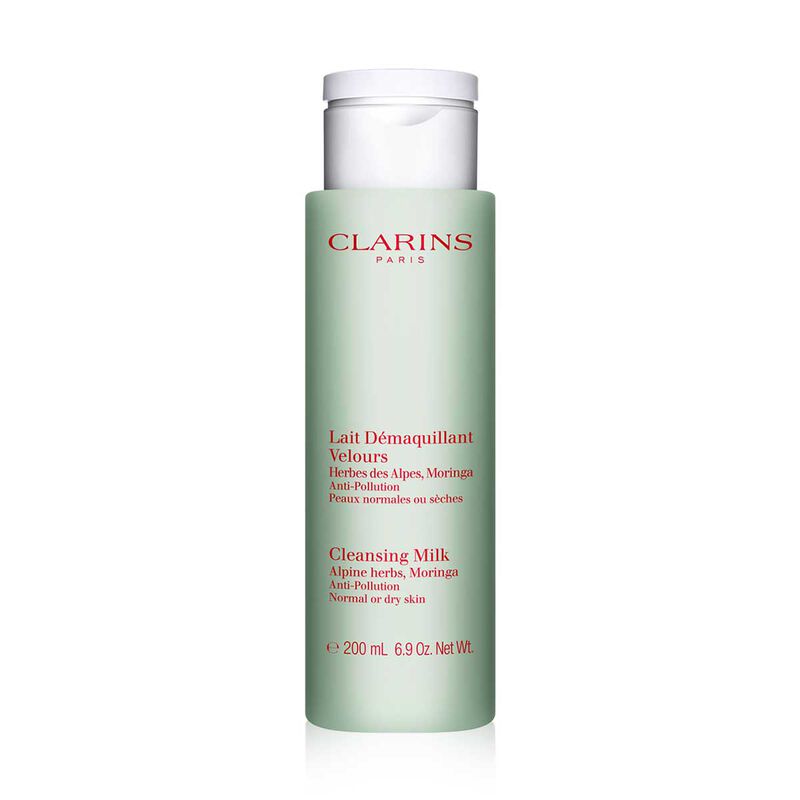 clarins cleansing milk with alpine herbs dry/normal skin