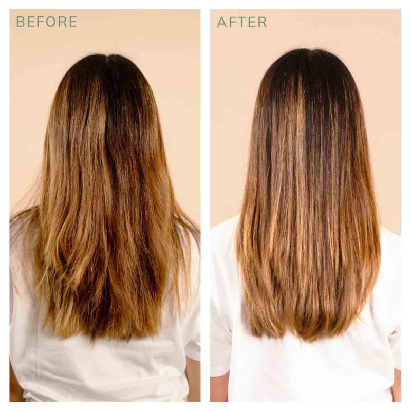 abyssian protein shake hair mask