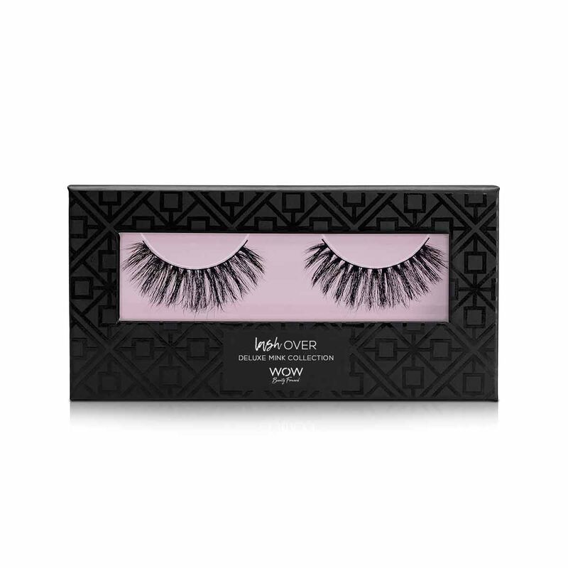 wow beauty lash over  deluxe mink collection