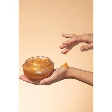 faces lily shimmering body gel