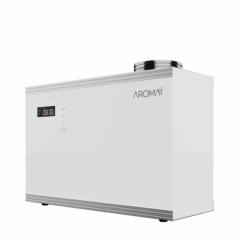 aroma 24/7 scent pro aroma diffuser white