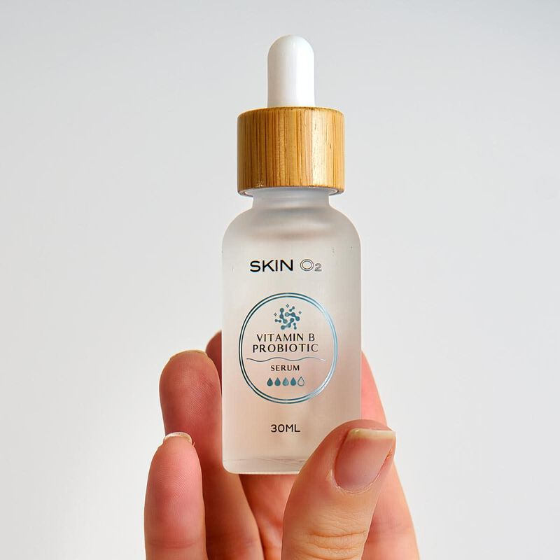 skin o2 vitamin b + probiotic