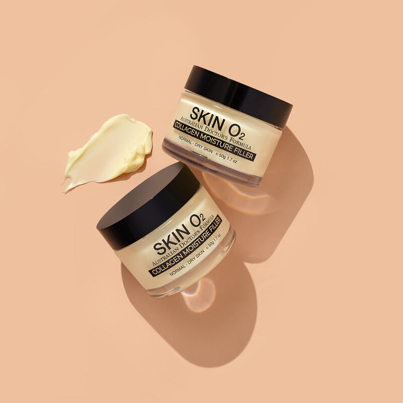 سكين أو تو فيلر الترطيب بالكولاجين