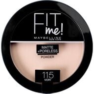Fit Me Matte and Poreless Powder 115 Ivory faces fit me matte and poreless powder 115 ivory