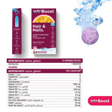 faces hair   nails boosters