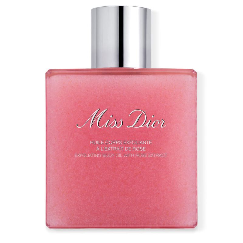 dior miss dior exfoliating body oil
