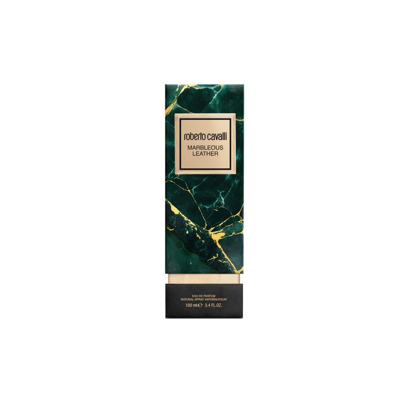 roberto cavalli gold marbleous leather