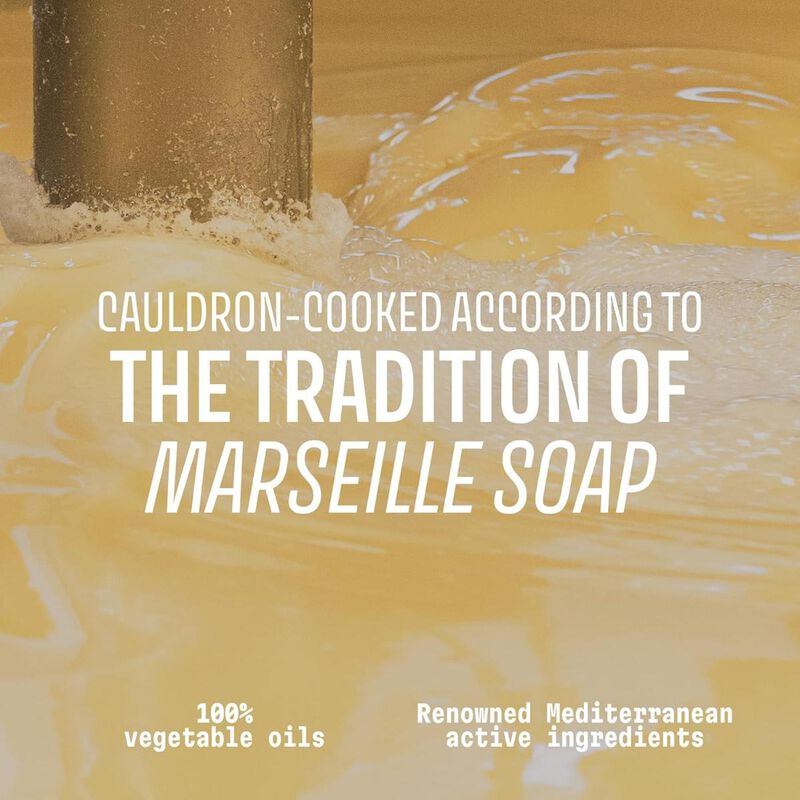 panier des sens intemporels almond liquid marseille soap