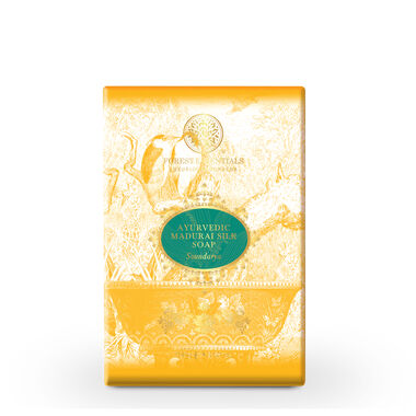 faces ayurvedic madurai silk soap soundarya